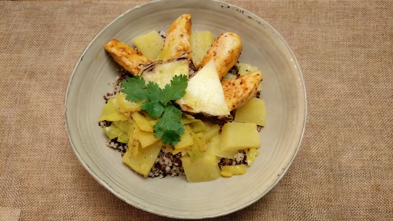 Poulet Quinoa Ananas 