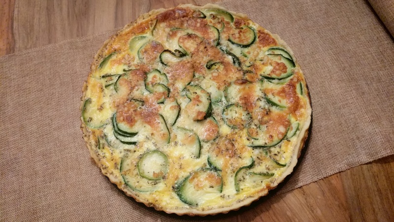 Quiche à la courgette