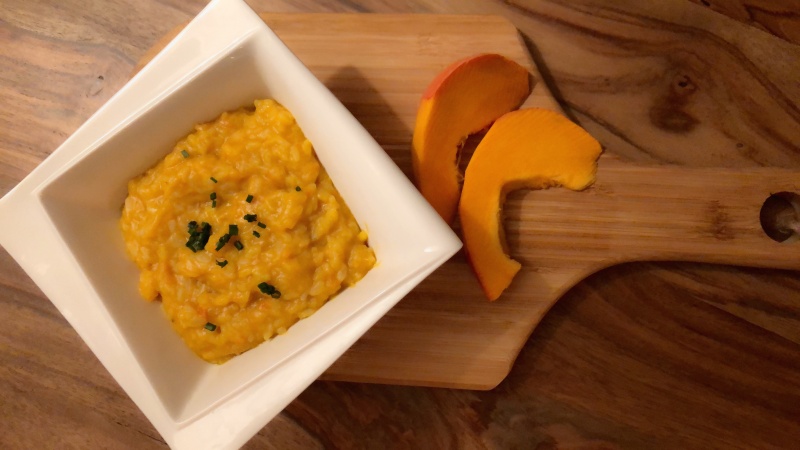 Risotto au Potiron 