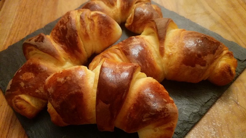 Croissant au beurre