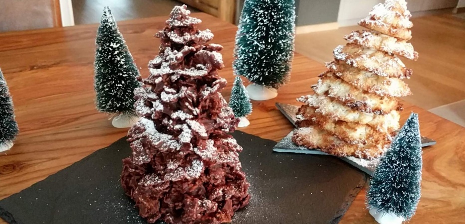 Sapin de Noël aux Roses des sables