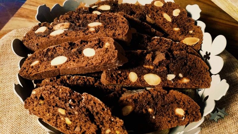 Cantucci au Chocolat et Amande