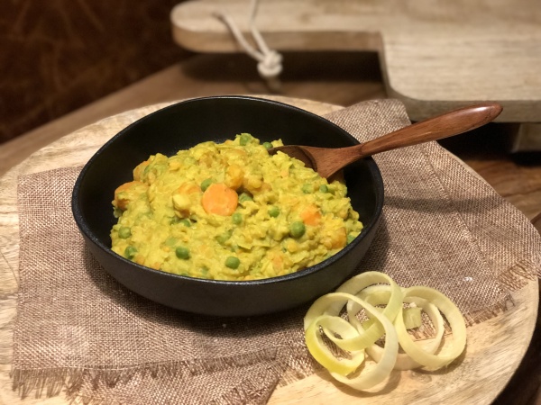 Lentilles roses au saveur de Curry