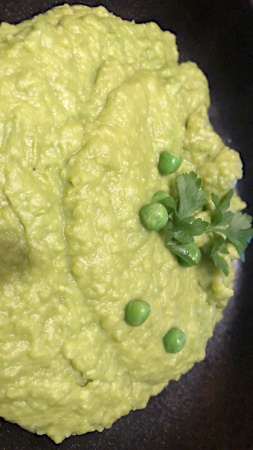Purée de petit pois