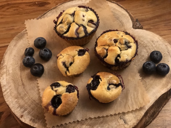 Muffins Banane & Myrtille pour vos tout petits
