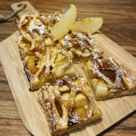 Tarte Pomme & confiture d'abricot