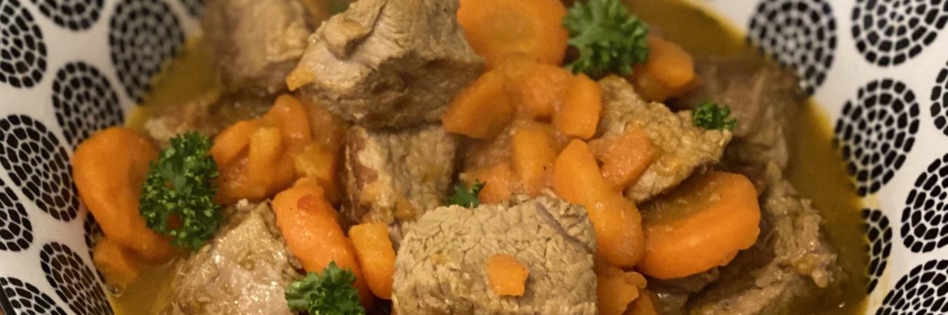 Sautée de Veau aux carottes épicées