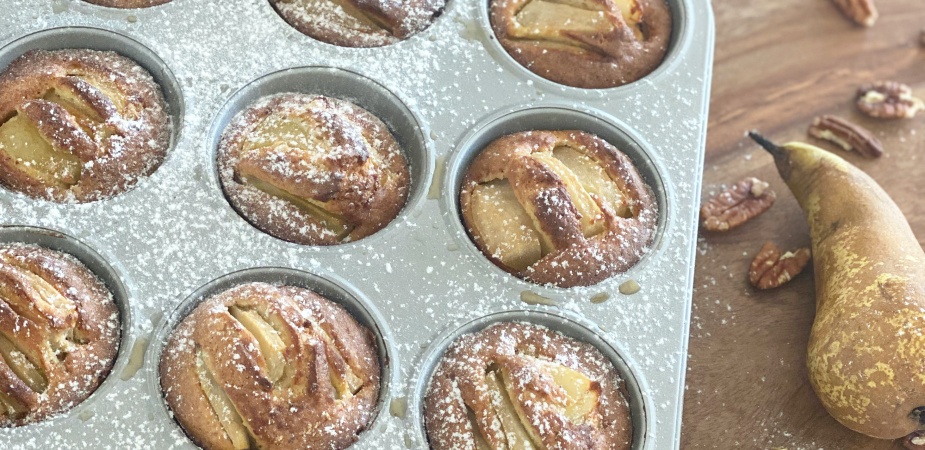 Muffin Poires Noisettes