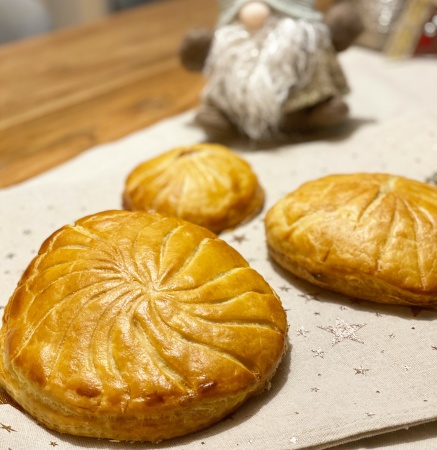 Galette des rois à la frangipane 