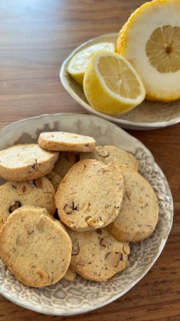 Biscuit noisettes avec peu de sucre