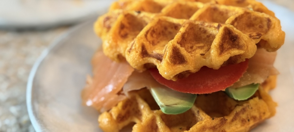 Gaufres à la patate douce