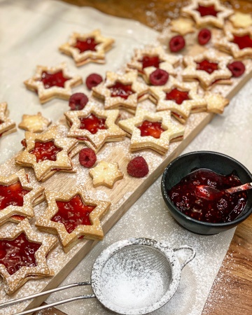 Biscuits Miroir de Noël