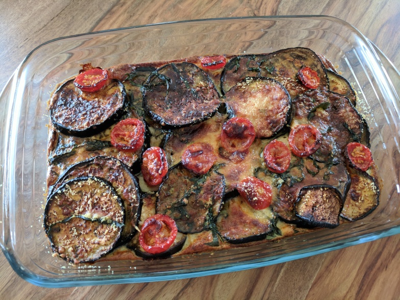 Gratin aux Aubergines 