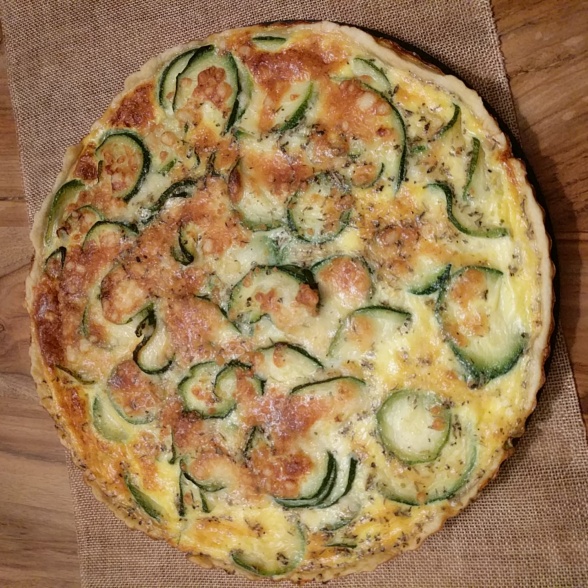 Quiche à la courgette