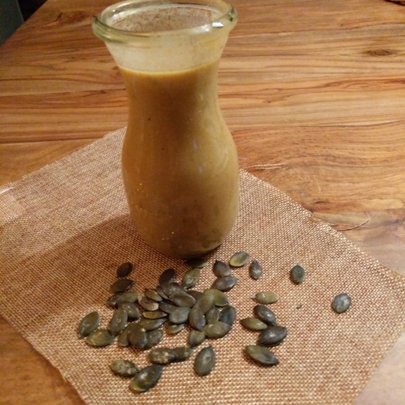 Sauce à salade aux graines de courge