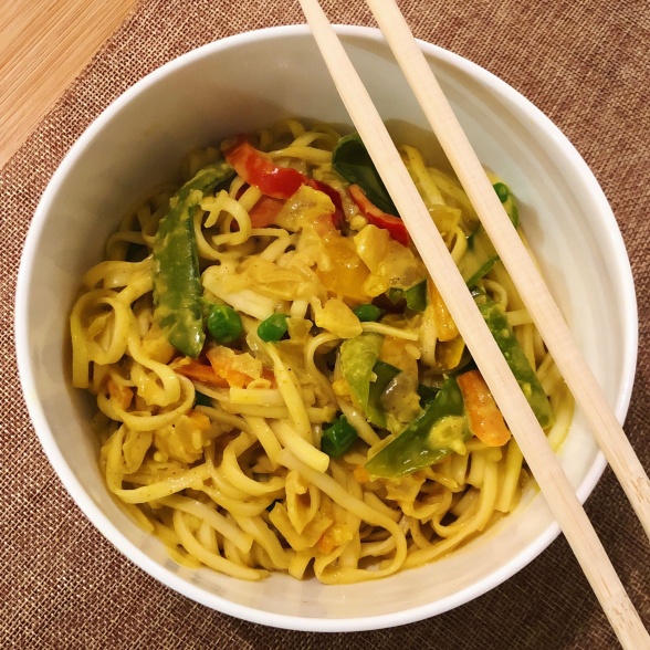 Nouilles aux légumes