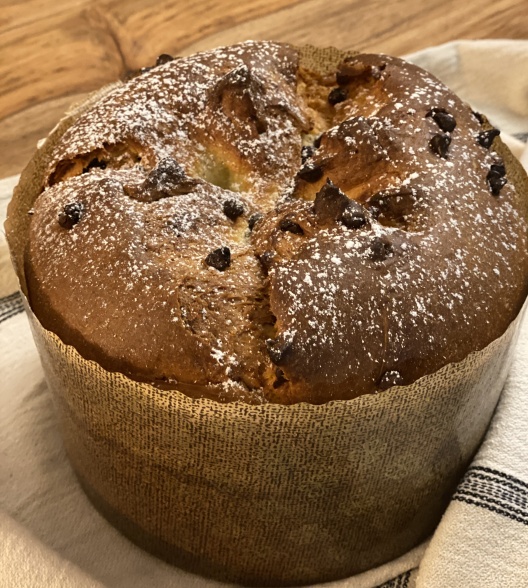 Panettone aux pépites de chocolat