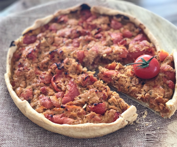 Tarte au Thon & Tomate 