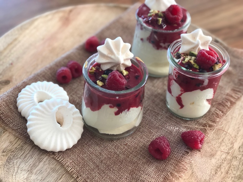 Tiramisù aux fruits rouges