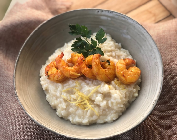 Risotto Citron & Crevettes