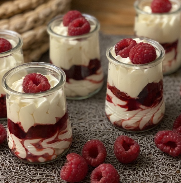 Tiramisù Framboise sans biscuit