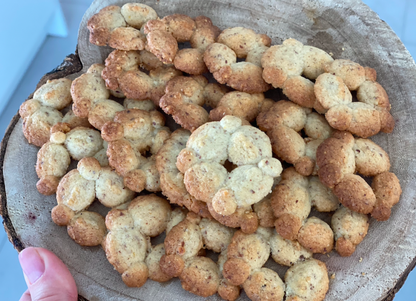 Biscuits Citron Noisettes