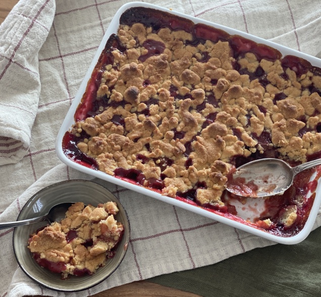 Crumble aux Pruneaux