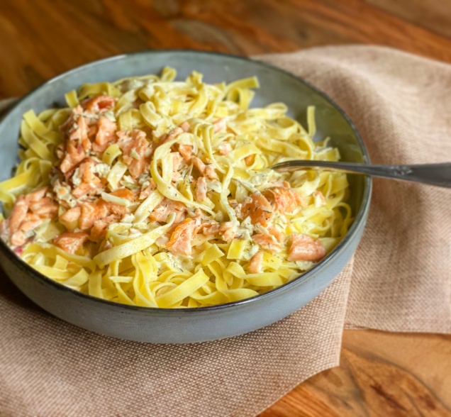 Tagliatelle au saumon