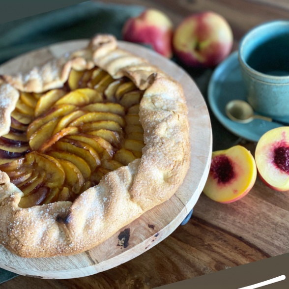 Tarte à la nectarine