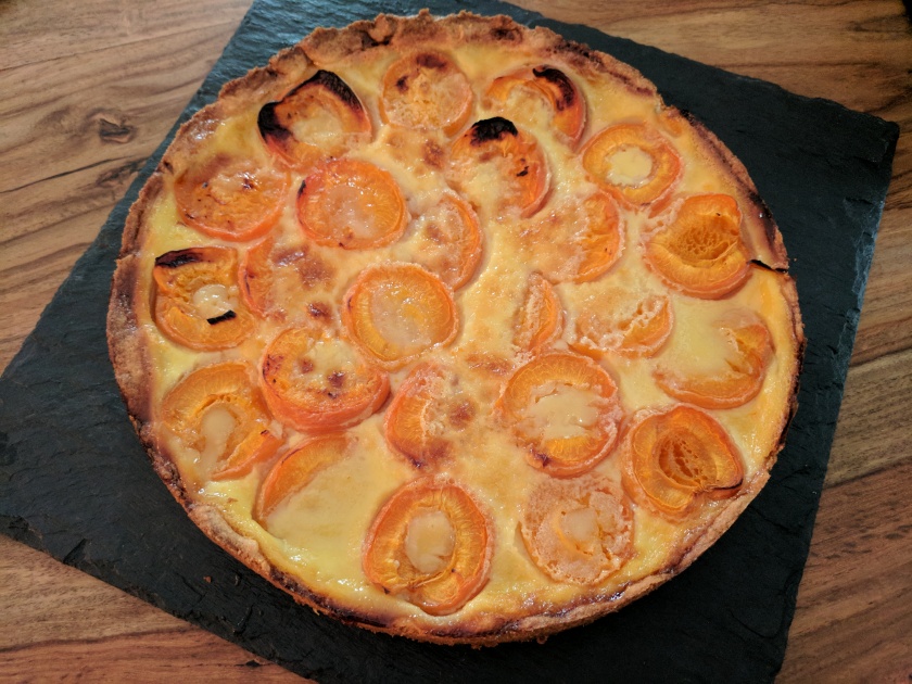 Tarte aux abricots