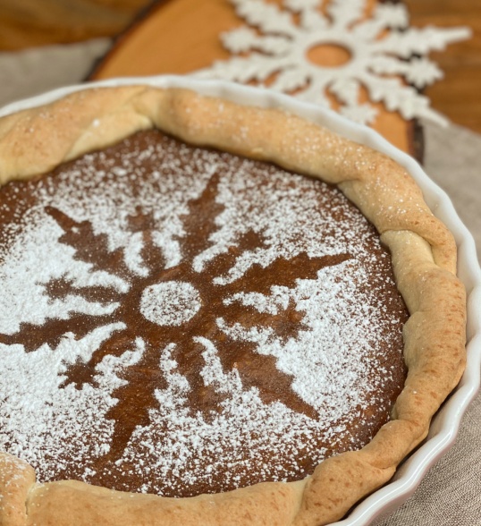 Tarte à la courge sucrée