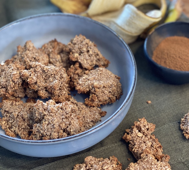 Cookies au flocon d'avoine & Banane