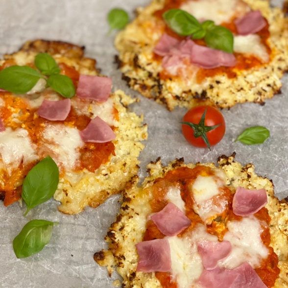 Pizza au chou fleur