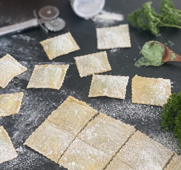 Ravioli aux Épinards 