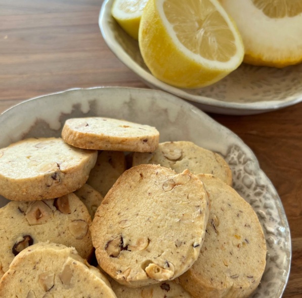 Biscuit noisettes avec peu de sucre