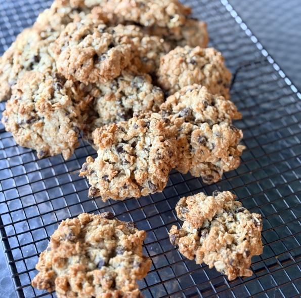 Cookies aux flocons d'avoine et pépites de chocolat