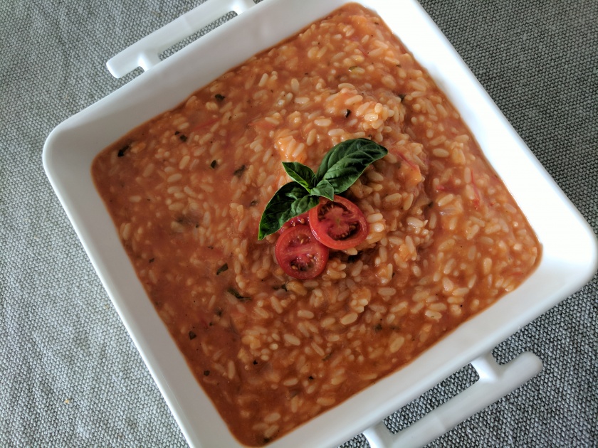 Risotto à la tomate