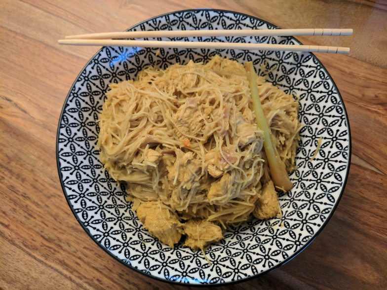 Nouilles Chinoises au poulet