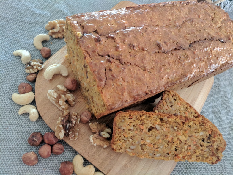 Gâteau aux carottes & fruits secs